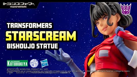 Transformersstarscream Bishoujo Statuekotobukiya Youtube