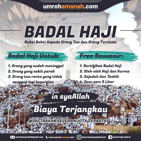 Umroh Untuk Orang Tua Yang Sudah Meninggal Contoh Surat Resmi