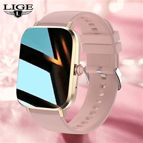 Lige Novo Controle De Voz Relógio Inteligente Feminino Ciclo Menstrual Smartbracelet Answer