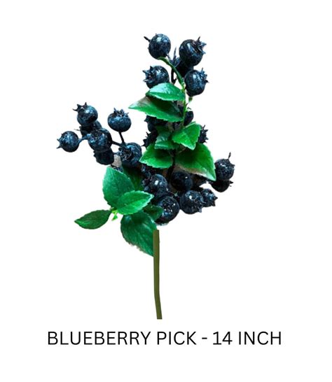 Artificial Blueberries Fruit For Crafts Flower Arranging Etsy