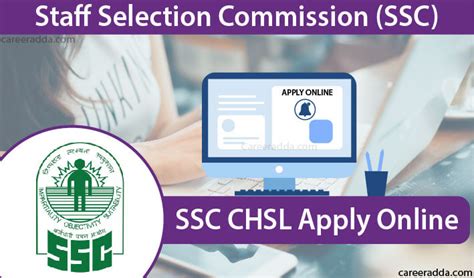 Ssc Chsl Application Form Apply Online Eligibility Fee Career