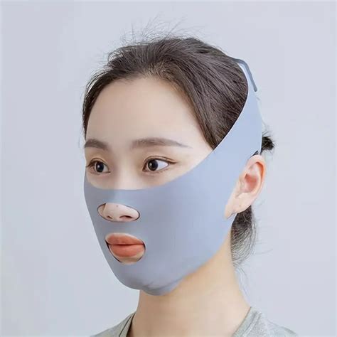 Face Slimming Belt V Line Lifting Mask Chin Cheek Lift Band Temu