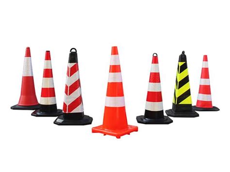 Reflective Traffic Cones for Construction & Accident Sites