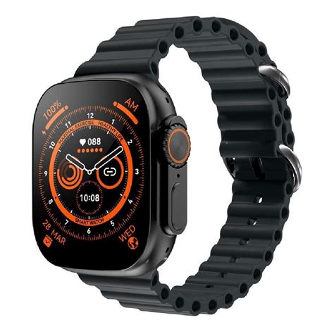 Relógio Smartwatch X8 ultra Serie 8 Tela Amoled Nfc 2023 49mm gps 2023