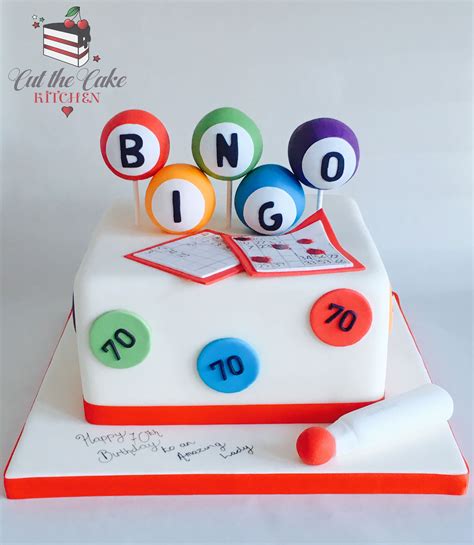 Bingo Cake Full House Mum Birthday Birthday Cakes Birthday Parties