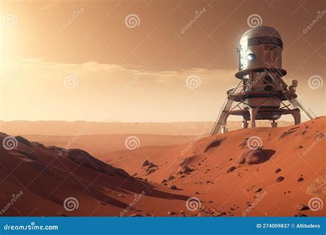 Colonizing Mars Terraforming The Red Planet Royalty Free Stock Photo