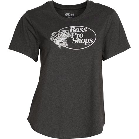 Bass Pro Shops® Womens Original Logo Drop Hem Short Sleeve T Shirt Cabelas Canada