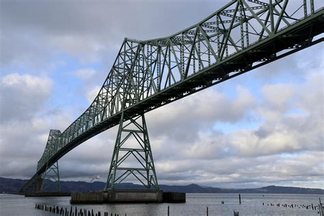 The Astoria Melger Bridge Crossing The Columbia River In Oregon Definitely The Oregon Side