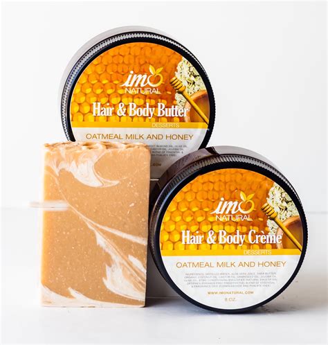 oatmeal milk  honey bundle imonatural