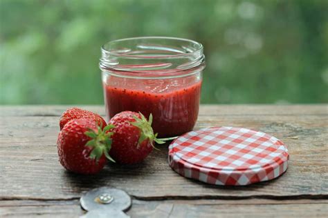 Gesunde Erdbeer Chia Marmelade Ohne Raffinierten Zucker Projekt