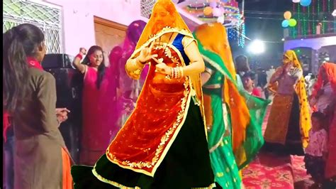 New Rajasthani Dance चुन्नी में परफ्यूम लगावे छोरी राजस्थान की काजल टीकी को मेल मिलो