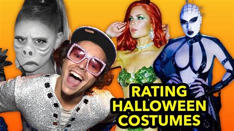 Rating The Best Musician Halloween Costumes Youtube