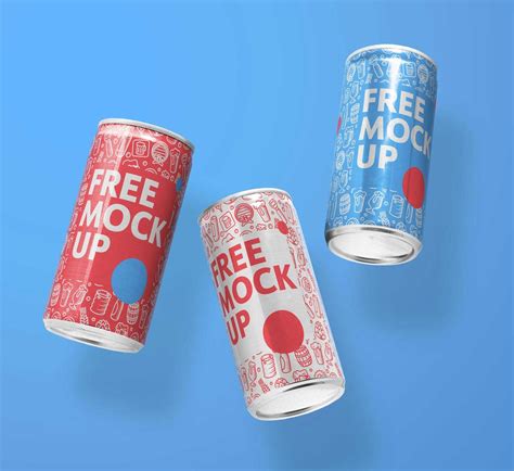 Free Soda Tin Can Mockup Sacha Nati