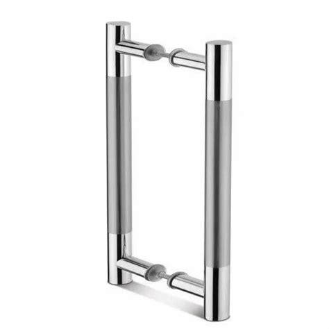 Chrome Finish Stainless Steel Glass Door Pull Handle Size X Mm