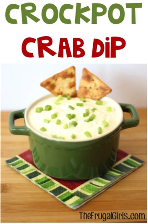 Crockpot Crab Dip Recipe Just 5 Ingredients The Frugal Girls