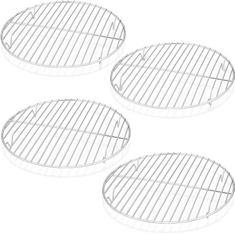 Amazon TeamFar Round Cooling Rack Set Of 4 9 Inch Round Wire Rack