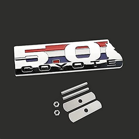 Buy Ekptpgt D Car Logo Badge For Ford Mustang Twin Turbo Abs Car Logo