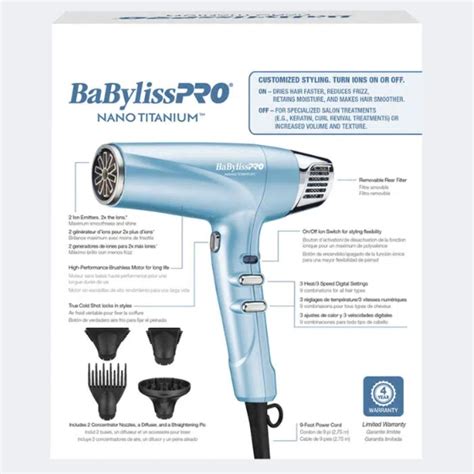 Babyliss Secador Dual Ionic Bnt Uz Bellpro