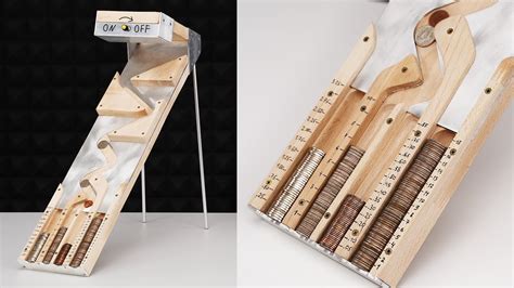 Guy builds incredible coin sorting machine.