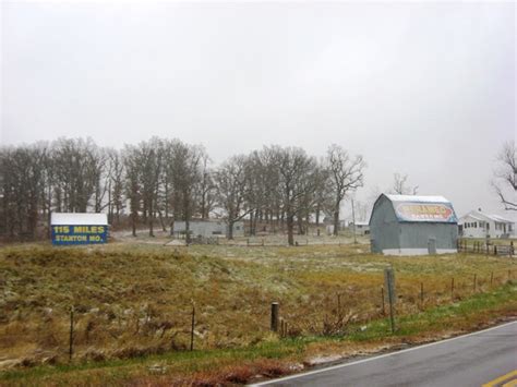 Meramec Caverns Barns West Of Lebanon Missouri A Snowy S Flickr