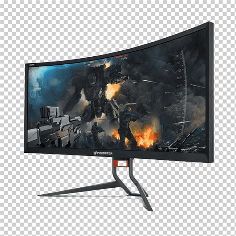 La Computadora Acer Predator Z35p Monitorea La Relación De Aspecto 21 9 Acer Aspire Predator