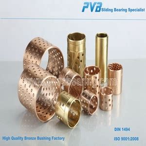 Wrapped Bronze Sliding Bushing Bearing Fb Fb Cusn Cusn China