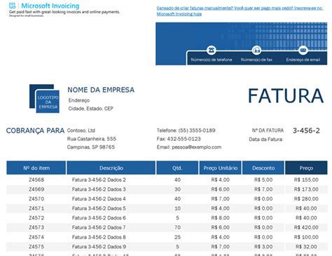 Declarao De Faturamento Modelo Word Food