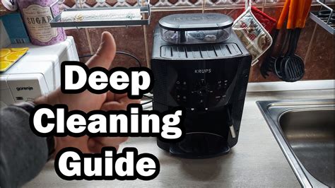 KRUPS EA81 Cleaning Guide YouTube