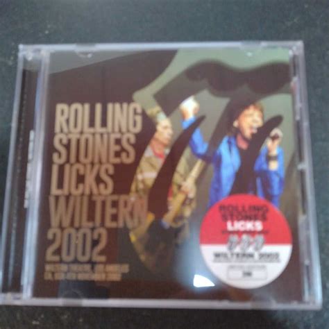 Yahoo オークション THE ROLLING STONES LICKS WILTERN 2002 1st edi