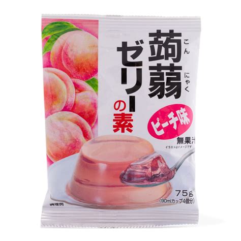 Oshima Konnyaku Peach Jelly Premix Gm Ghl Brunei