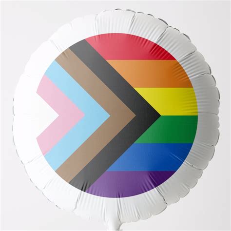 Lgbtq Rainbow Inclusive Diversity Gay Pride Flag Balloon Zazzle Gay Pride Gay Pride Flag