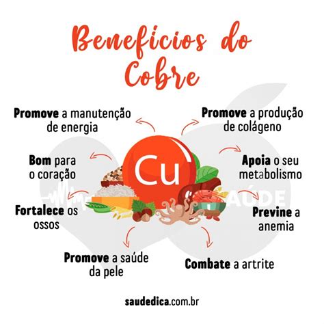 Cobre O Que é Para Que Serve Benefícios Alimentos Deficiência E