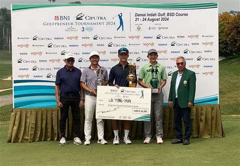 BNI Dan Ciputra Kolaborasi Di Ajang Golfpreneur Tournament 2024 Dorong