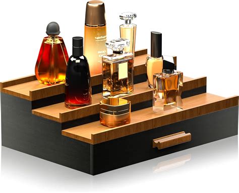 Amazon Sephyroth Wooden Cologne Organizer For Men Tier Of