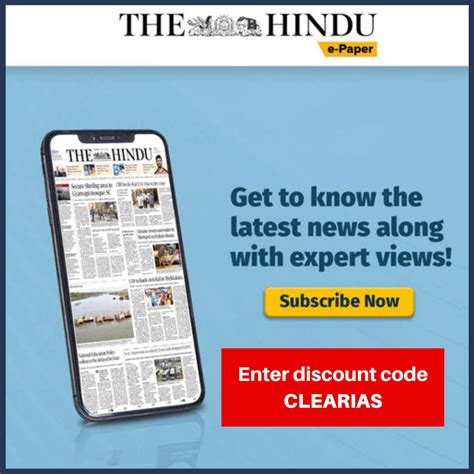 The Hindu Subscription: How to Get Extra OFF? - ClearIAS