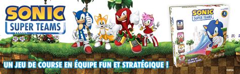 Asmodee Sonic Super Teams Jeu Officiel Sega Jeu De Course Avec