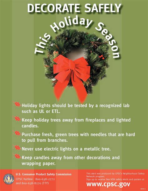 Decorate Safely This Holiday Season | CPSC.gov