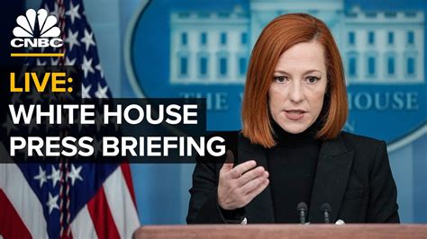 Live White House Press Secretary Jen Psaki Holds A Briefing With