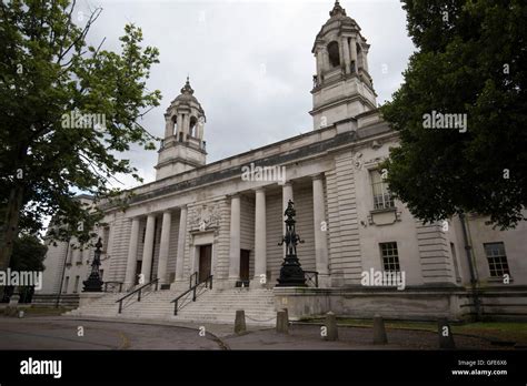 Cardiff Crown Court in Cardiff, South Wales Stock Photo - Alamy