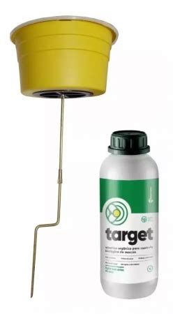 Kit Armadilha Para Mosca Atrativo 2 Litros Organico Target Target