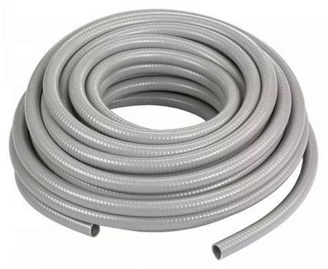 Tuberia Conduit Flexible Reforzado Acero Pvc 20mm X MTS Ferrelectrica