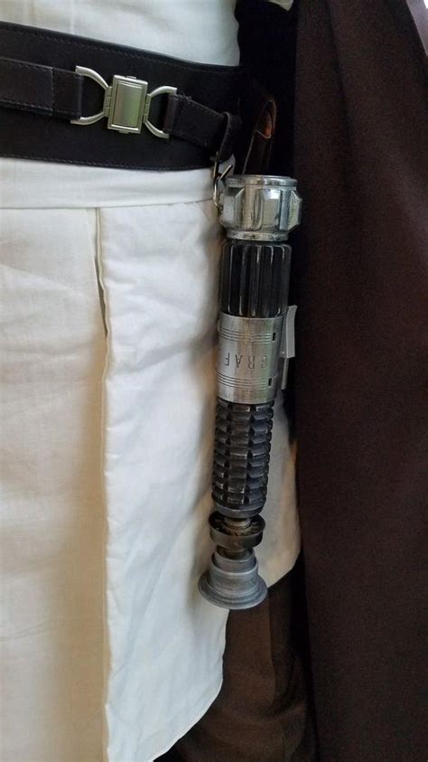 Obi Wan Kenobi Lightsaber Hilt Star Wars New Hope 1:1 Replica Prop K4 ...