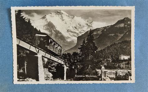 Postkarte Harderbahn Interlaken Kaufen Auf Ricardo