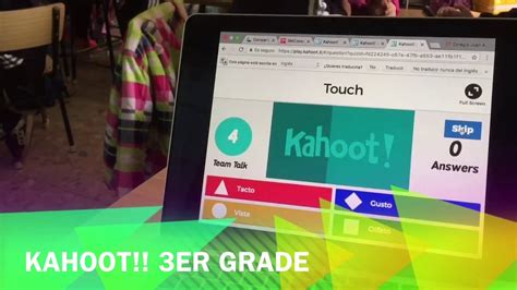 Kahoot 3rd Grade Primary School The Senses Gamificación Youtube