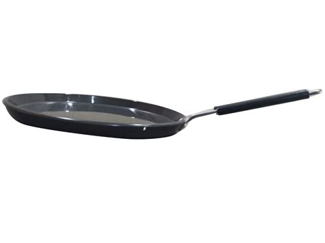 Black Aluminium Hard Anodized Dosa Tawa For Making Roti Size 10 Inch