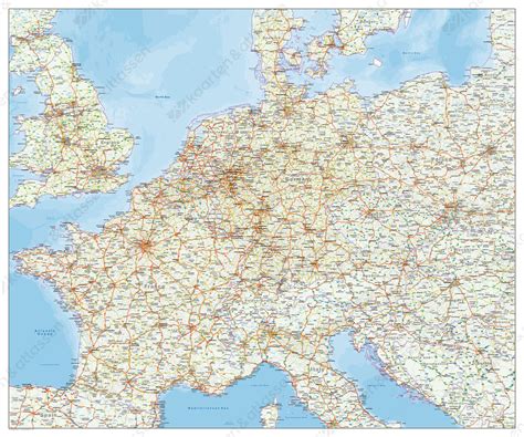 Europa Wegenkaart 1506 Kaarten En Atlassennl