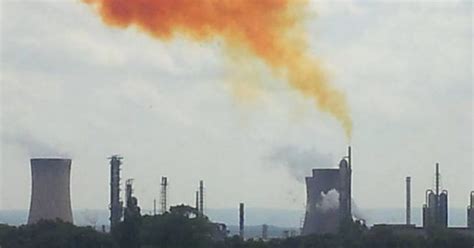 Billingham Plant Trip Cause Of Orange Clouds Above Teesside