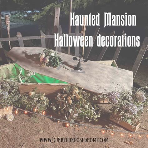 Haunted Mansion Halloween decorations