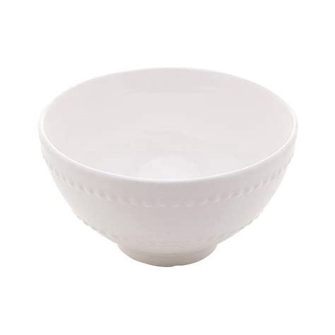 Bowl Tigela De Porcelana New Bone Pearl Branco 11 5X7Cm Lyor Submarino