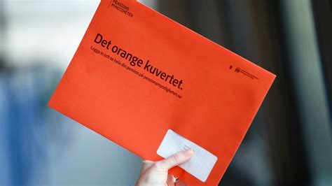 Nu kommer det Så många orange brev skickas ut P4 Sjuhärad Sveriges